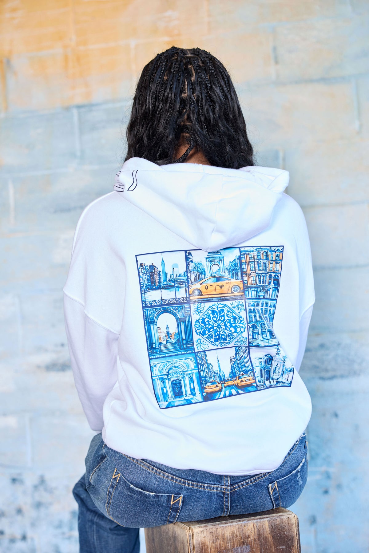 NYC Mosaic Hoodie