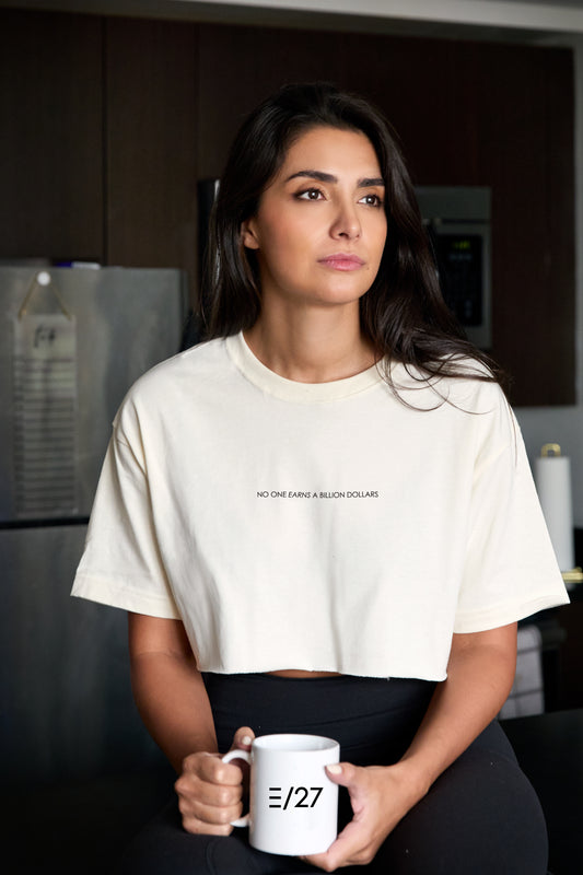 Billionaire Cropped T-Shirt