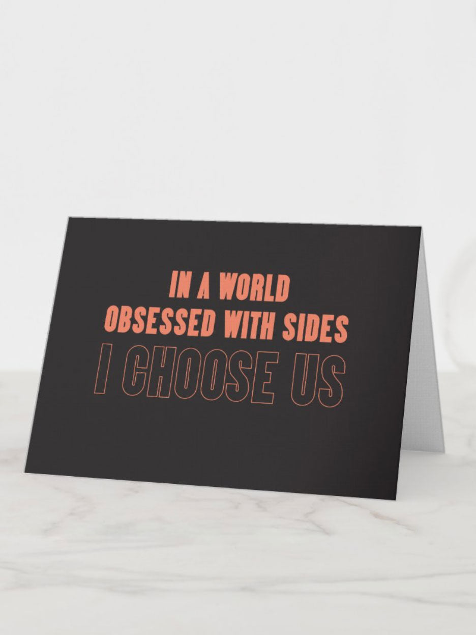 Black Notecard Set