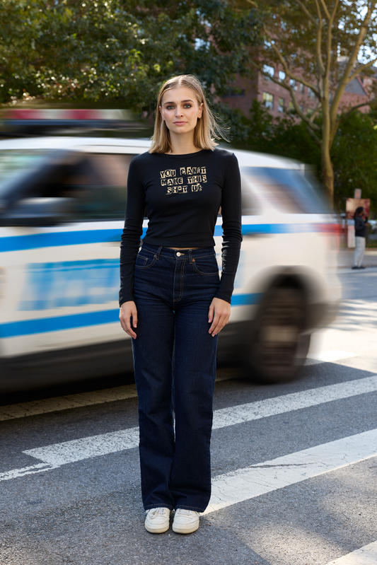 You Can't Make This Sh*t Up Crop Tee