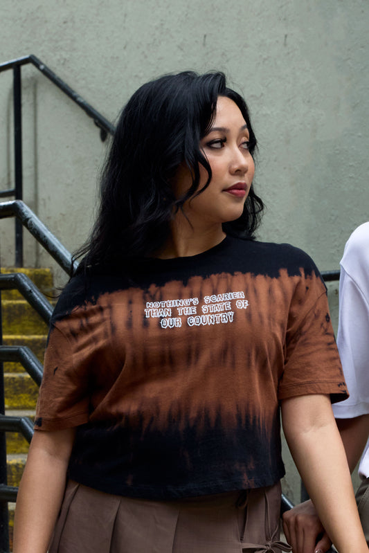 Scary Bleach-Out T-shirt