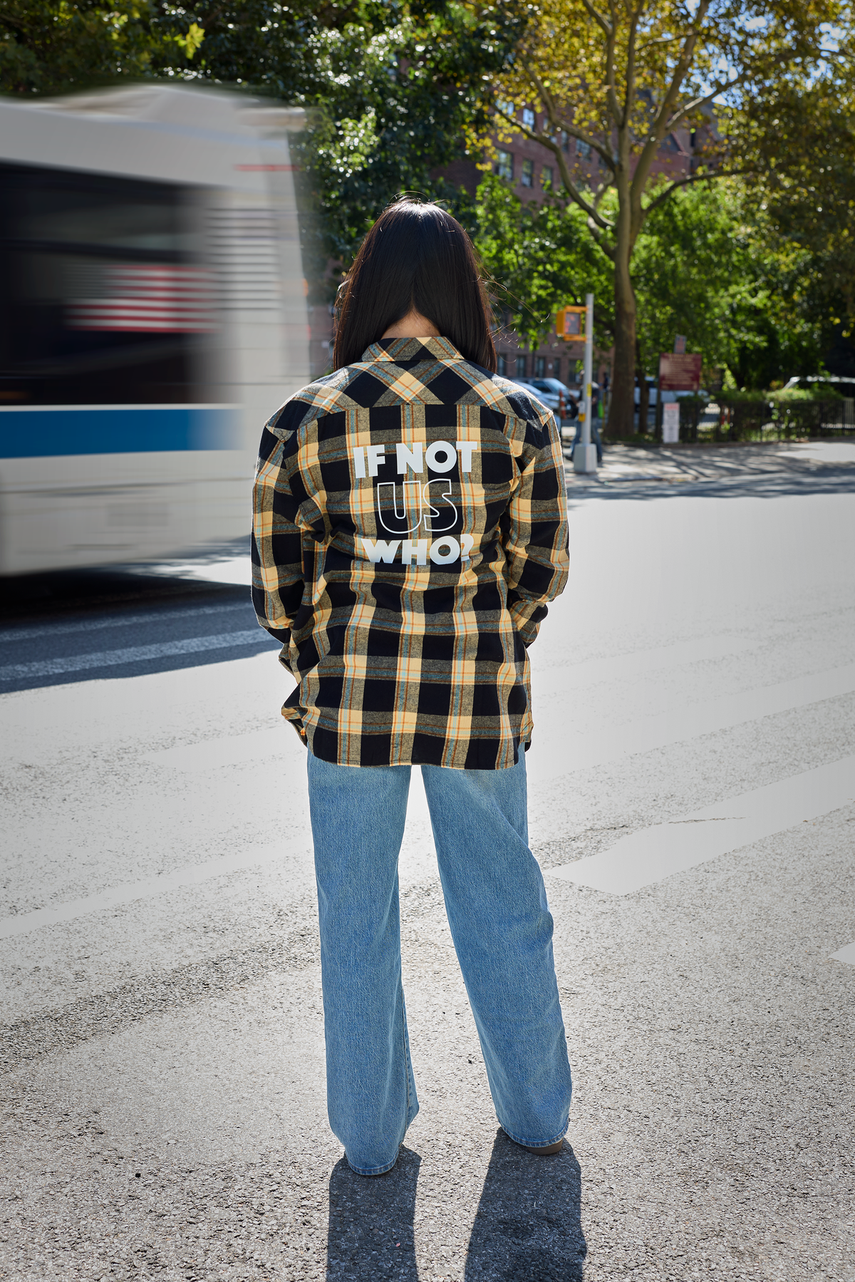 If Not Us Who? Flannel Shirt