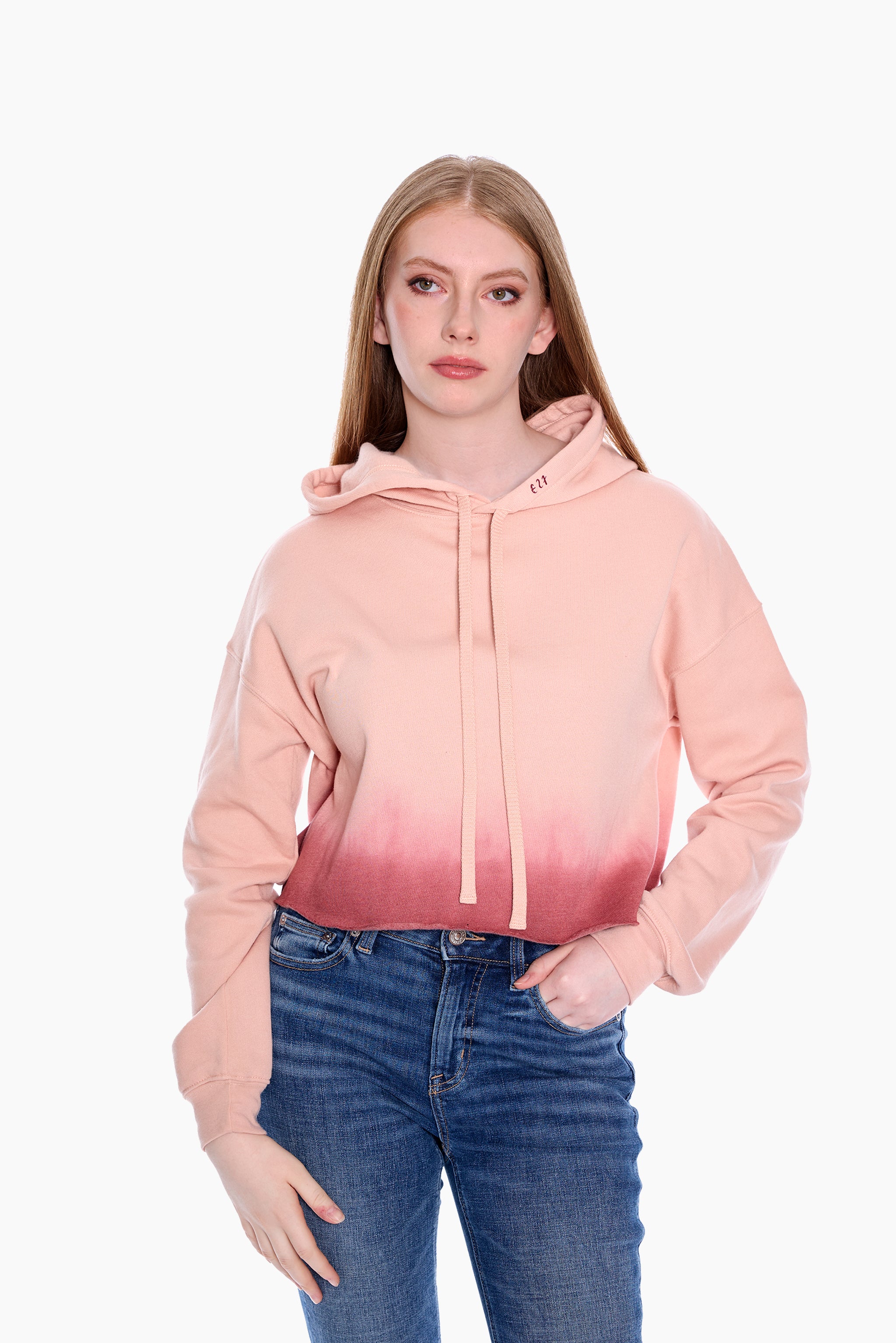 BTS NOW ON Hoodie Crop Sweatshirt ピンク Ｍ BTS Cotton Blend Hooded Neck Hooded Sweatshirt – FUNKY MONKEY