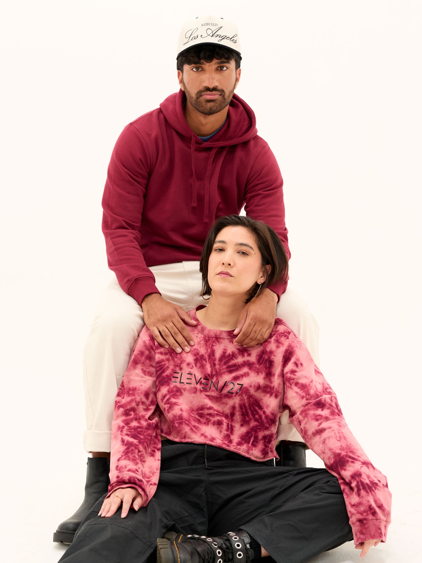 Crimson Wave Crop T-Shirt