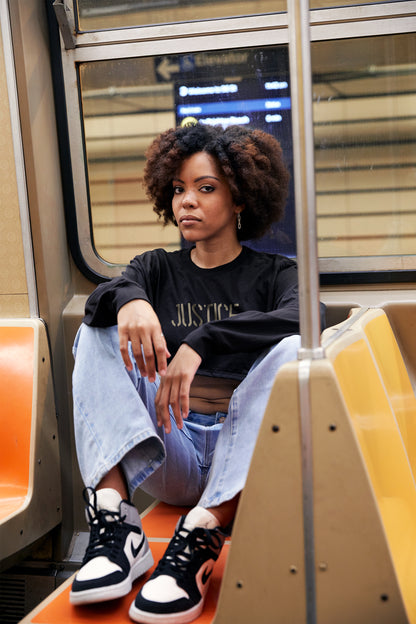 Justice Crop T-Shirt