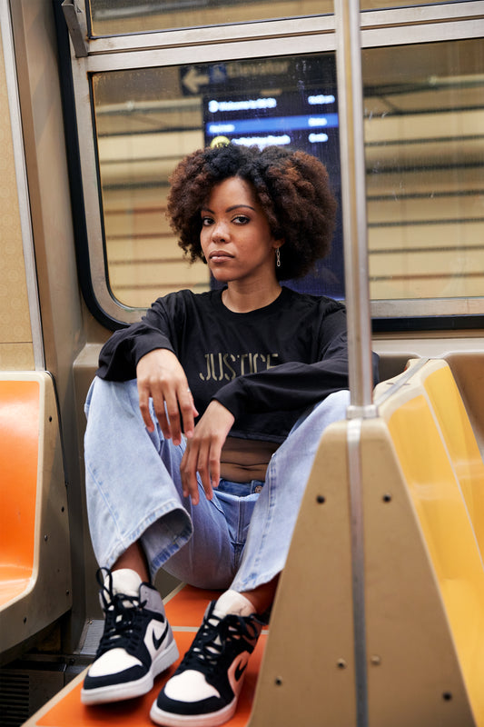 Justice Crop T-Shirt