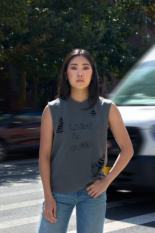Haunted By Reality Muscle Tee