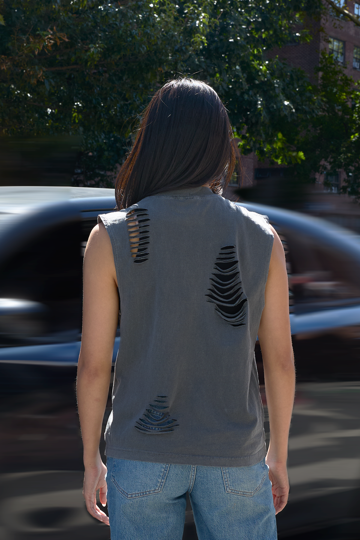 Haunted By Reality Muscle Tee