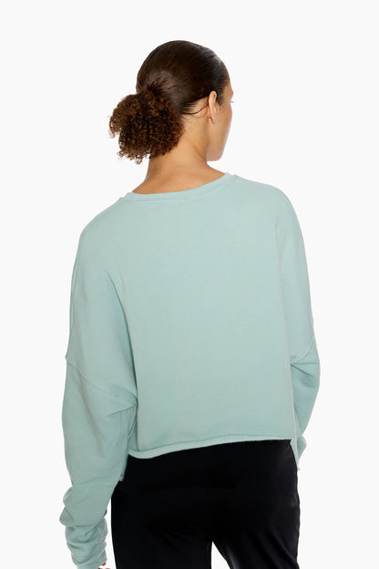 Oppression Ruins My Aesthetic Crop Sweatshirt