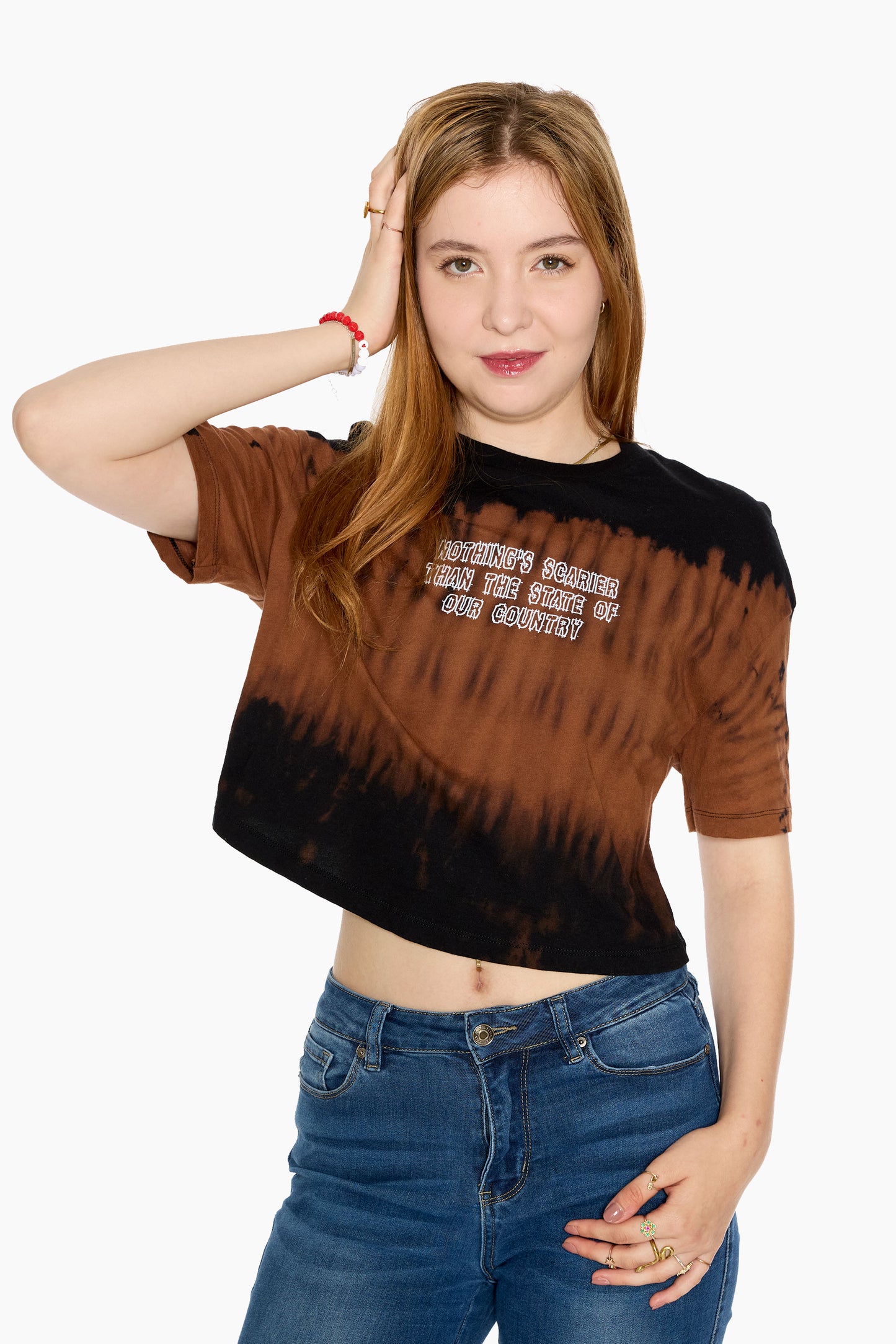 Scary Bleach-Out T-shirt