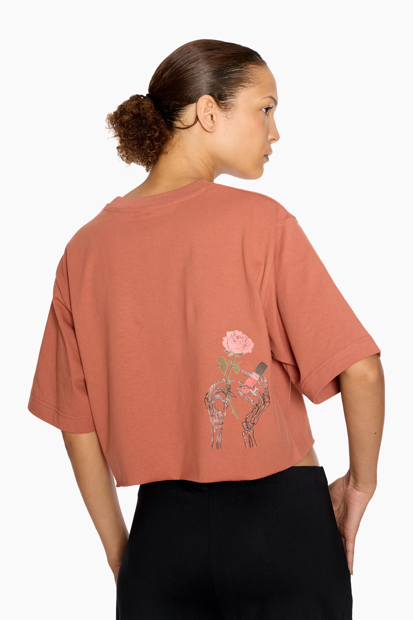 Lipgloss & Liberation Crop T-shirt