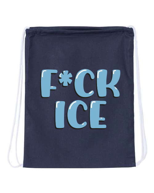 F*ck ICE Drawstring Bag