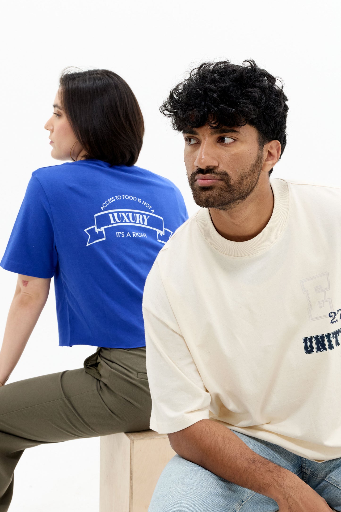 Luxury Mid-crop T-shirt