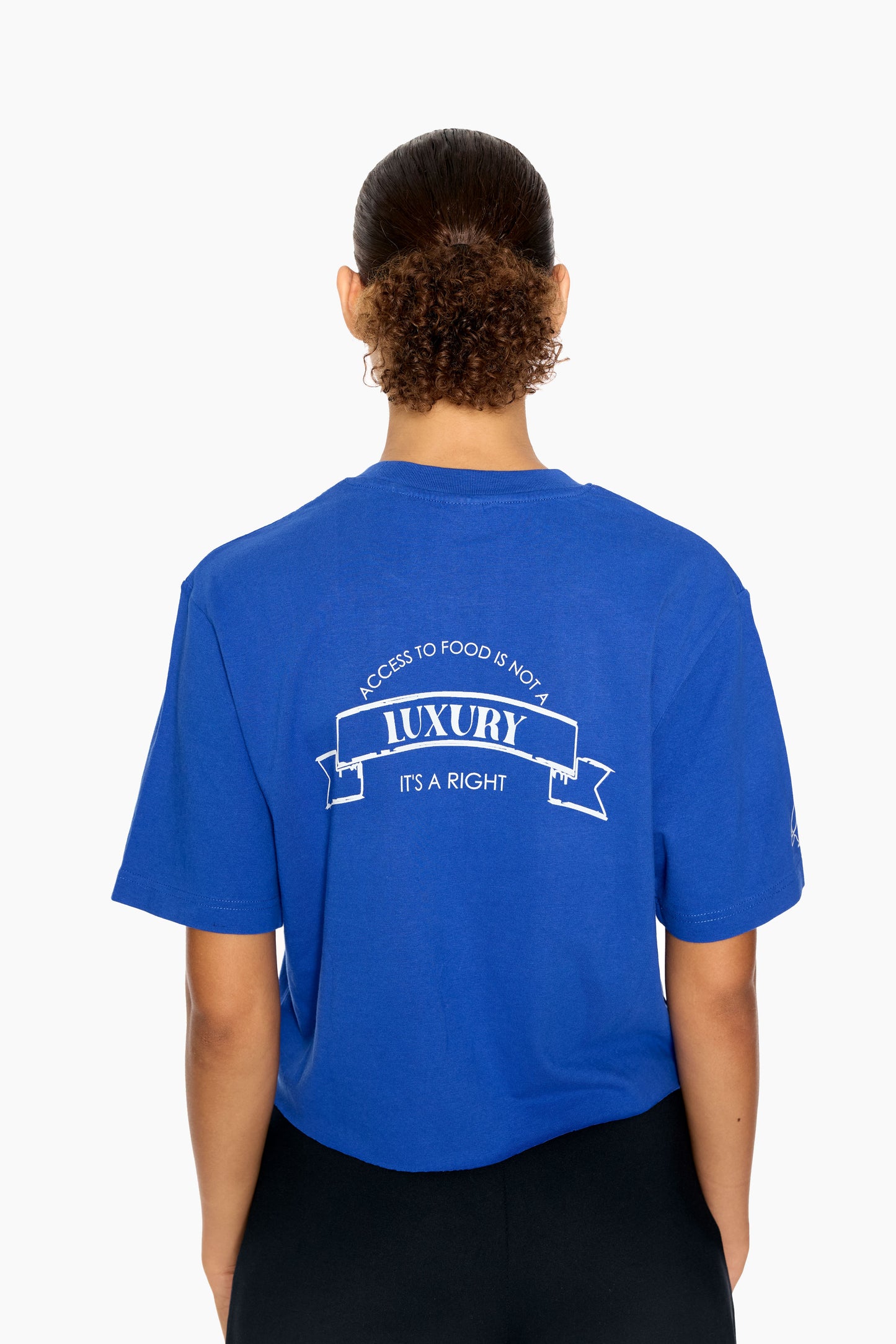 Luxury Mid-crop T-shirt