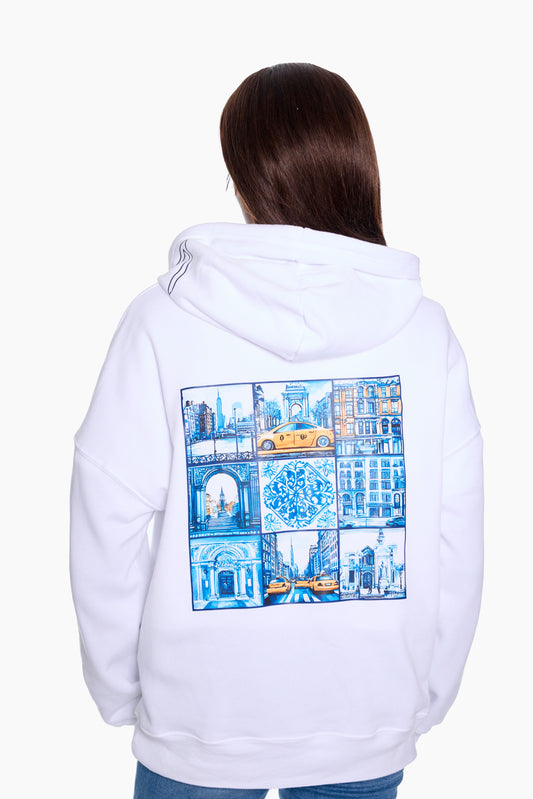 NYC Mosaic Hoodie