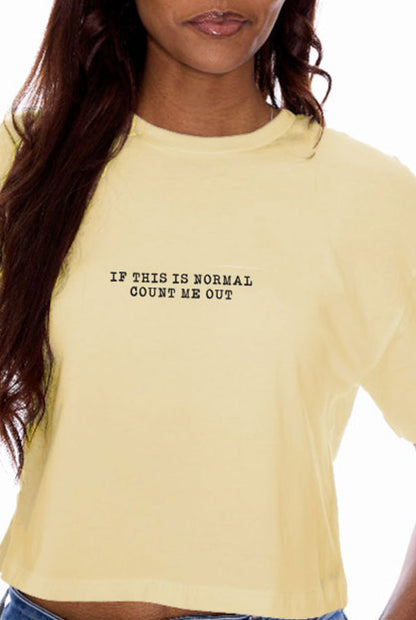 Count Me Out T-shirt